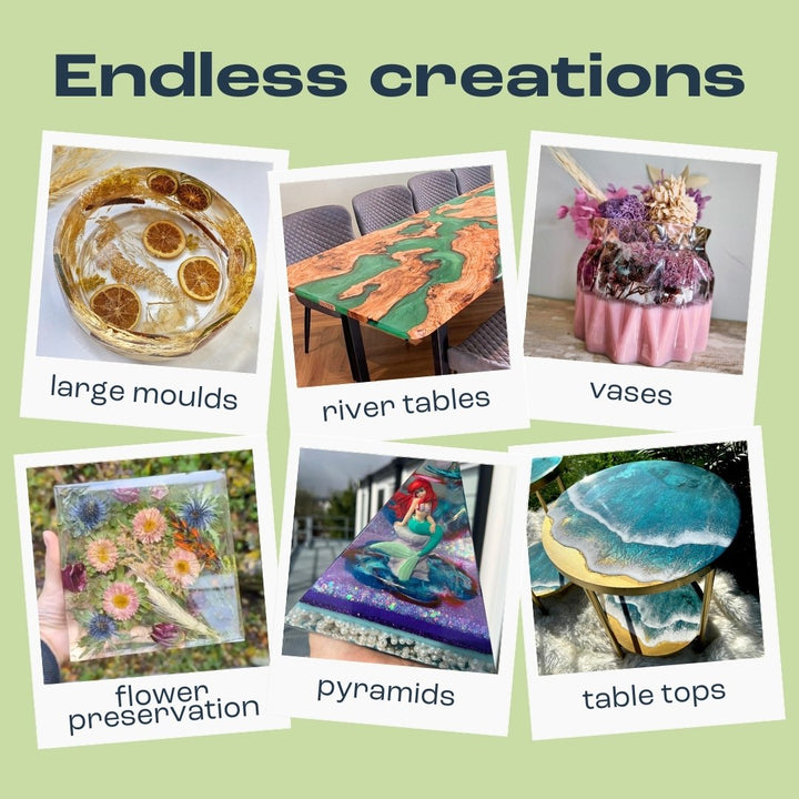 Deep Pour Epoxy Resin Kit