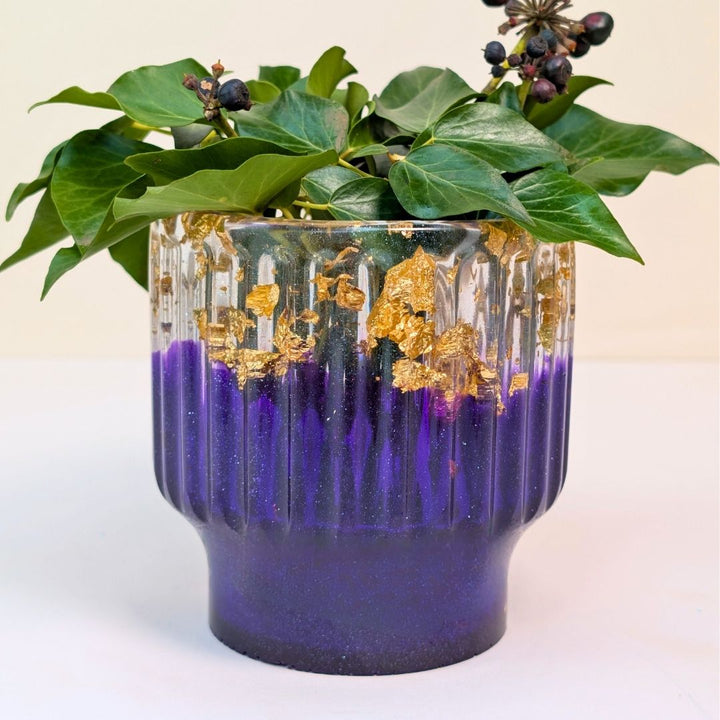 Large Striped Planter Mould