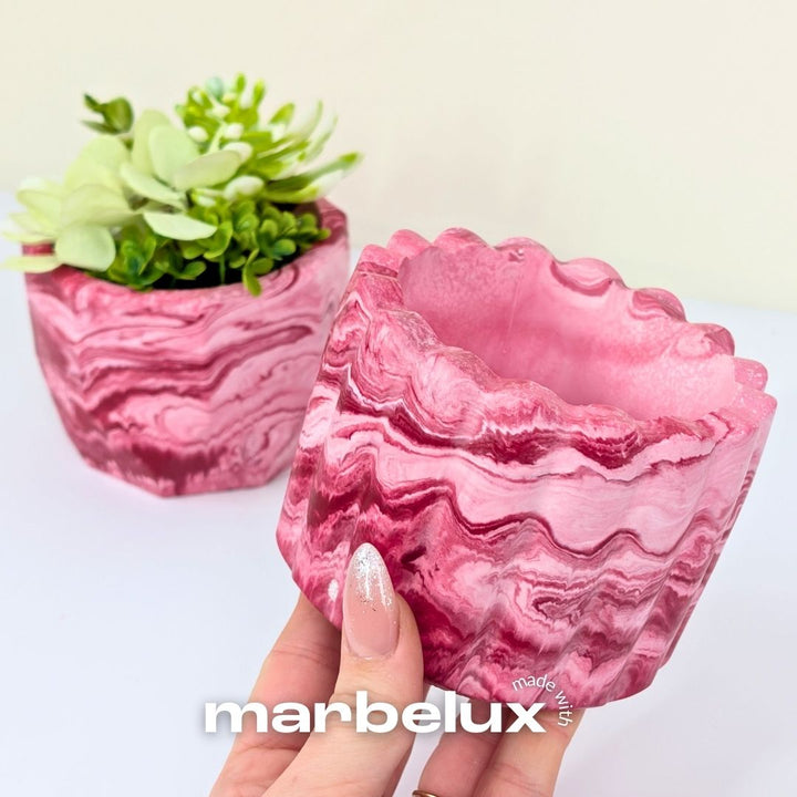 Two Angled Pot Moulds