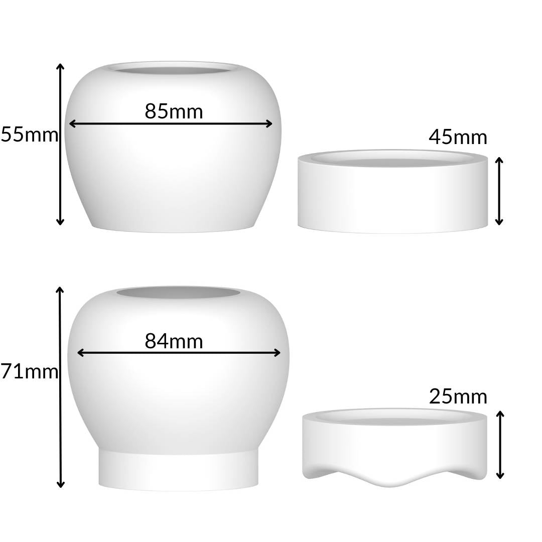 Mushroom And Pudding Jar Moulds