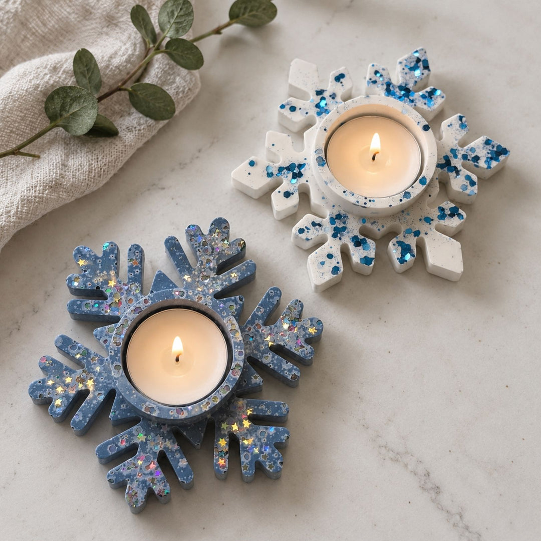 Snowflake Tealight Moulds