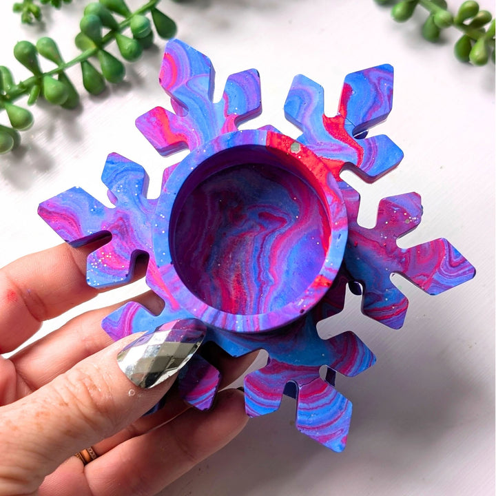 Snowflake Tealight Moulds