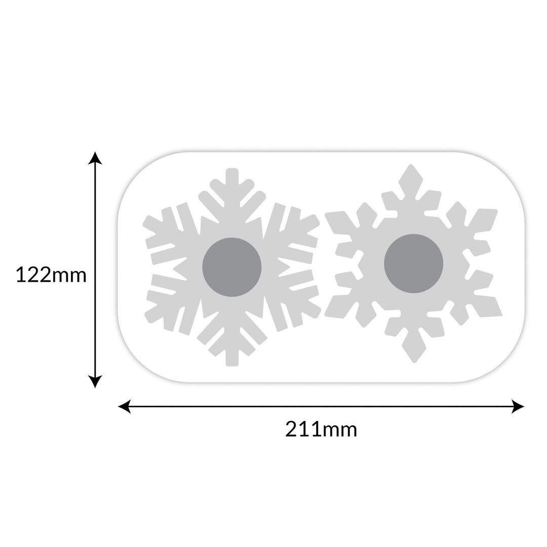 Snowflake Tealight Moulds