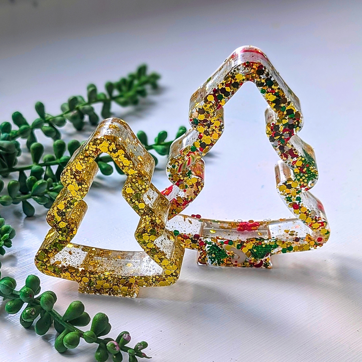 Two Christmas Tree Moulds