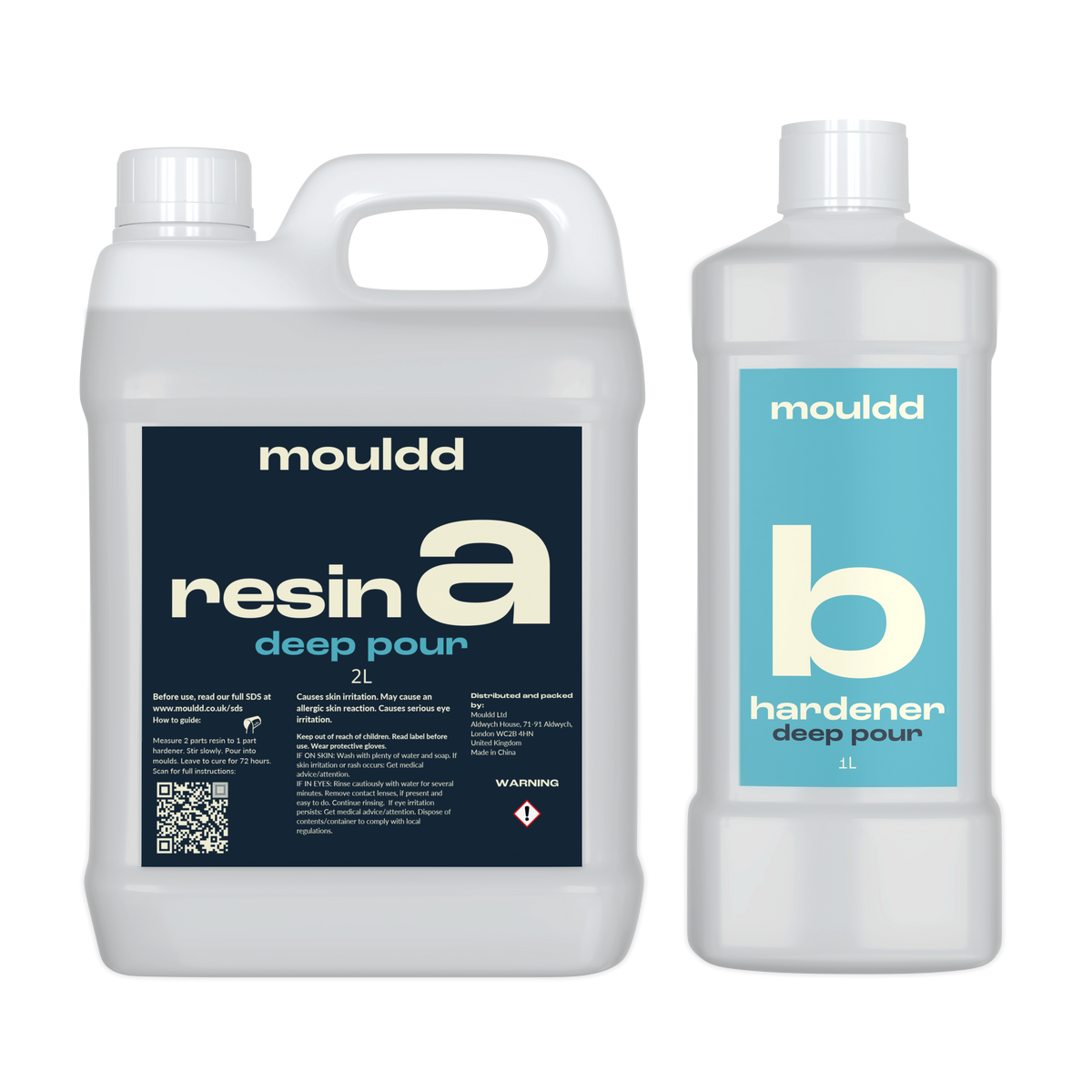 Deep Pour Resin Subscription 3L | Pours Up to 100mm | River Table Epoxy Resin | Resin Refill Delivery | Mouldd