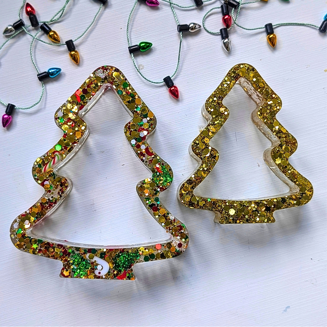 Two Christmas Tree Moulds