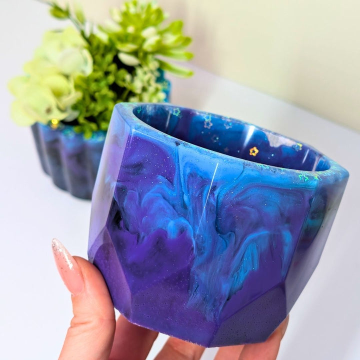 Two Angled Pot Moulds