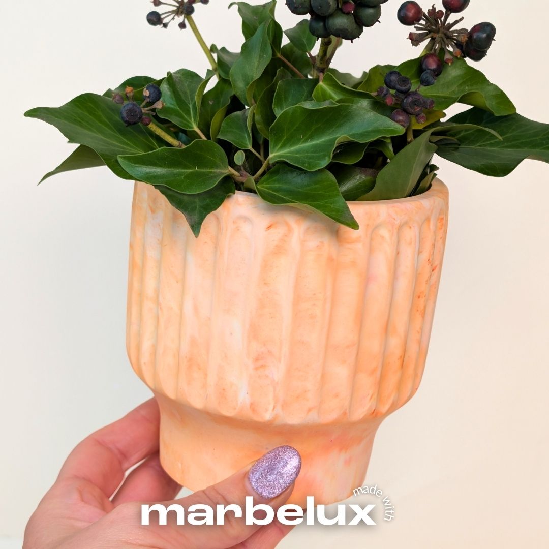 Large Striped Planter Mould