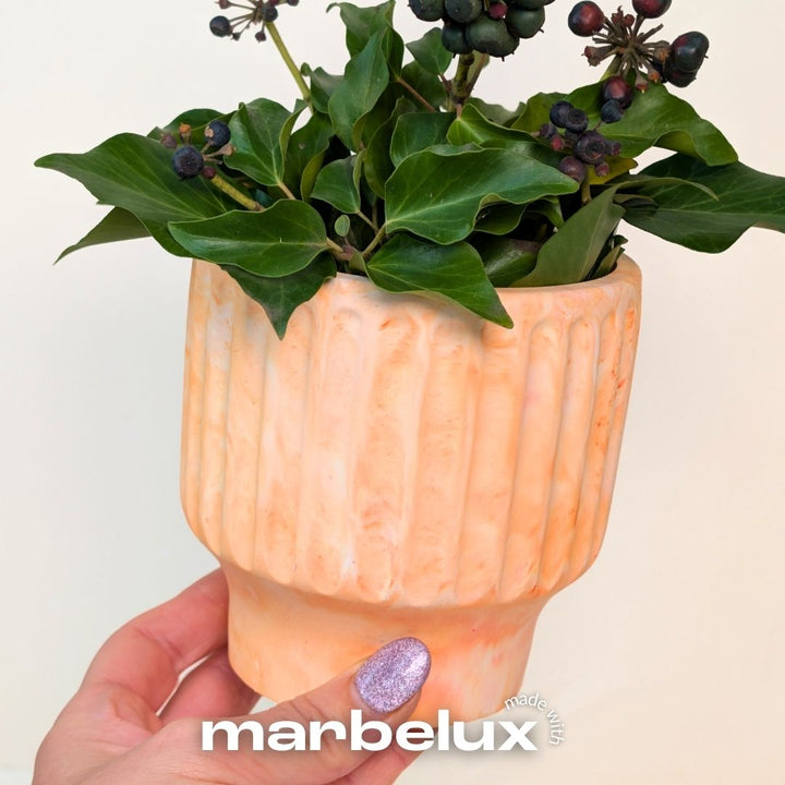 Large Striped Planter Mould