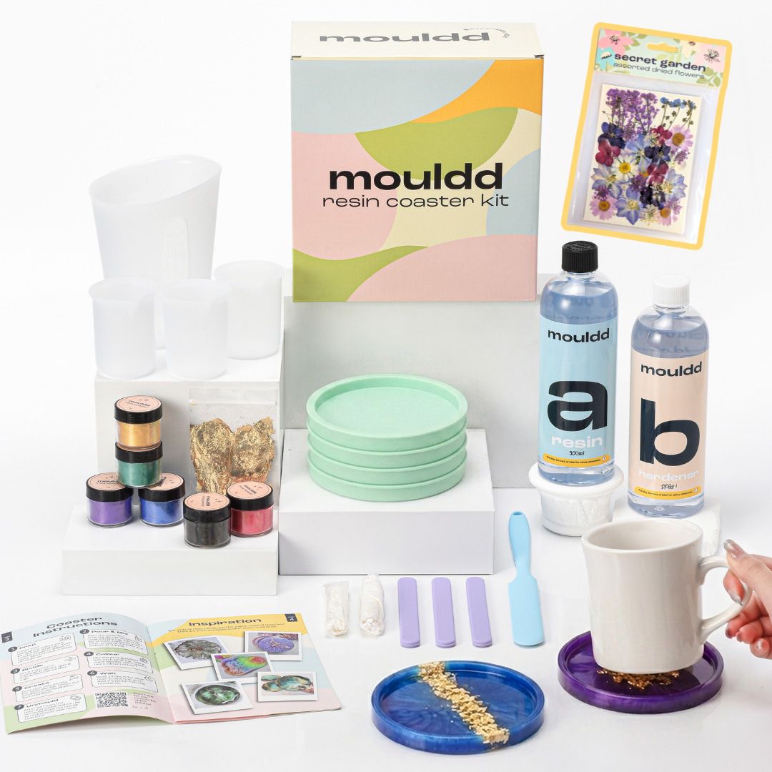Mouldd Resin Coaster Kit