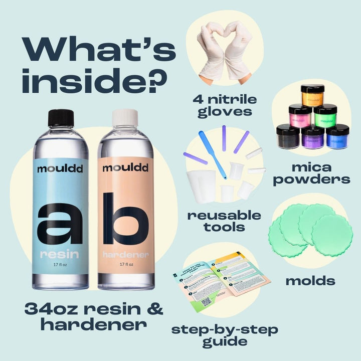 Mouldd Resin Coaster Kit