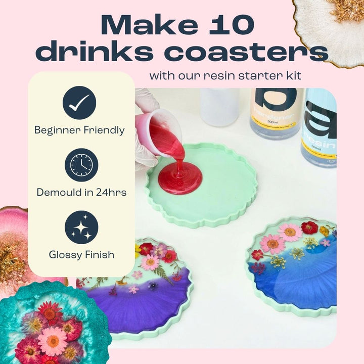 Mouldd Resin Coaster Kit