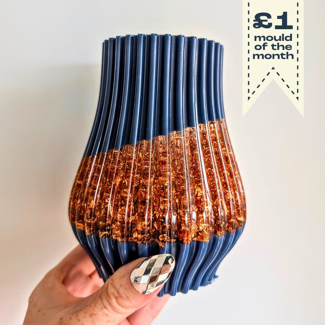 Striped Vase Mould