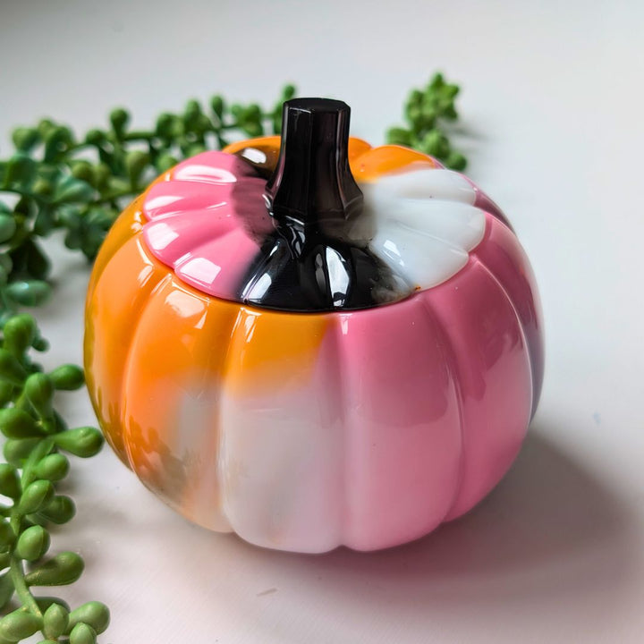 Two Pumpkin Pot Moulds
