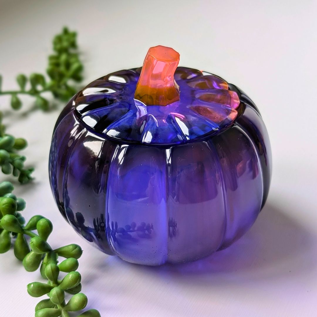 Two Pumpkin Pot Moulds