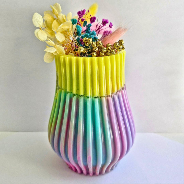 Striped Vase Mould