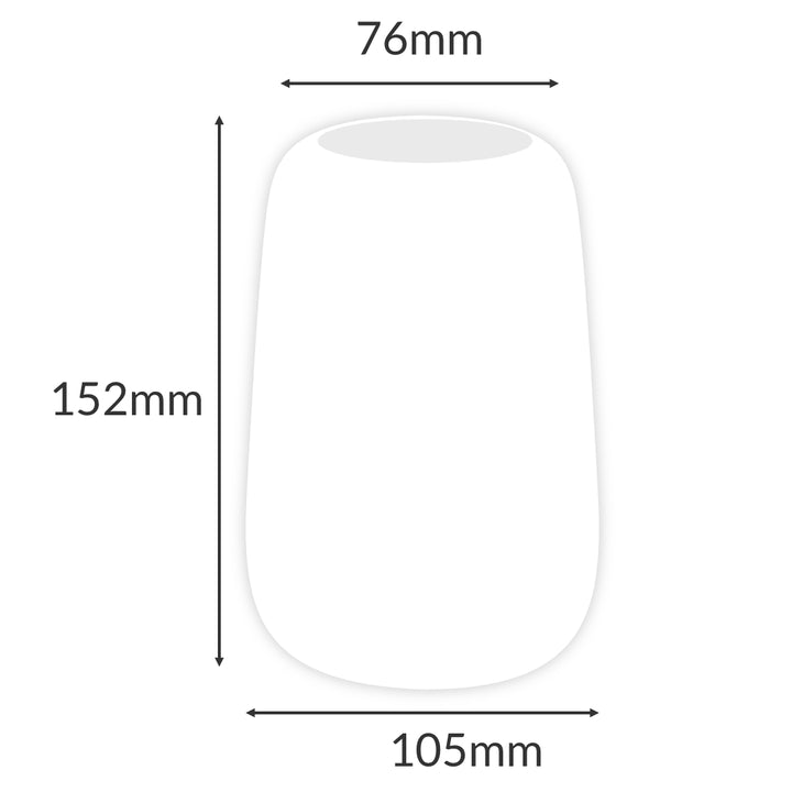 Tall Striped Vase Mould