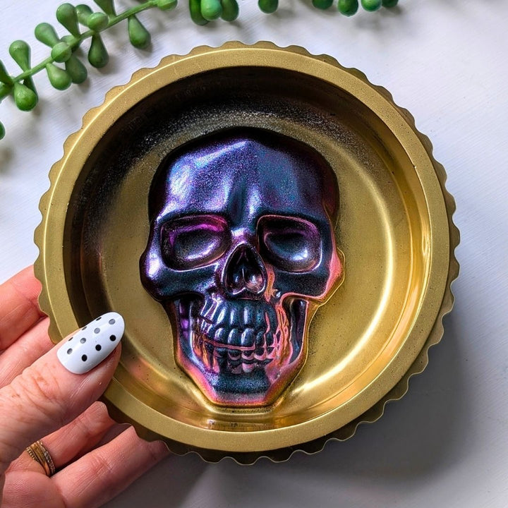 Skull Trinket Dish Mould