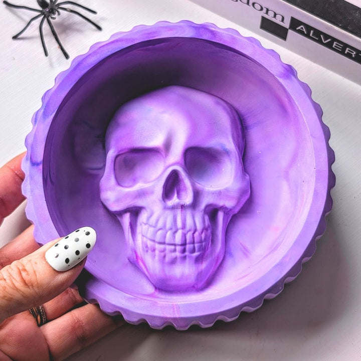 Skull Trinket Dish Mould
