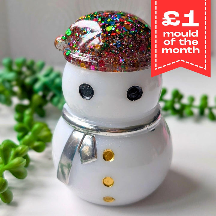 Snowman Pot Mould