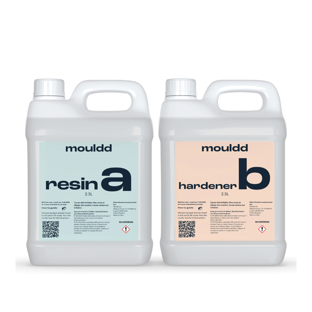 Shallow Pour Epoxy Resin Subscription 10L (2 x 5L) | Crystal Clear & Heat Resistant | Epoxy Resin Refill | Resin Art Supplies | Mouldd