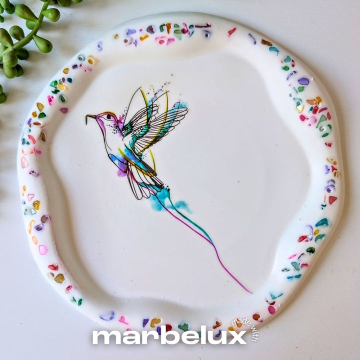 Two Irregular Tray Moulds