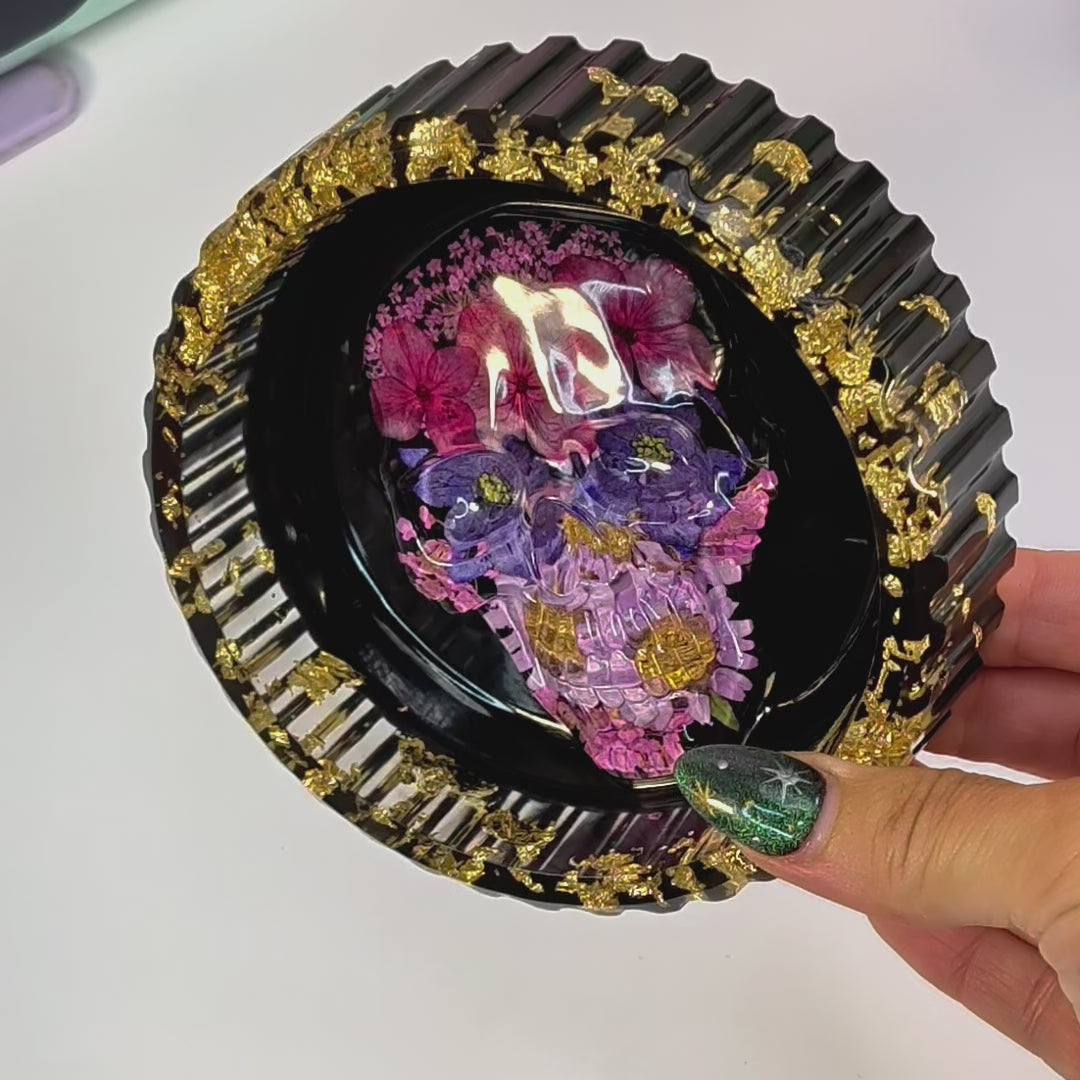 Skull Trinket Dish Mould